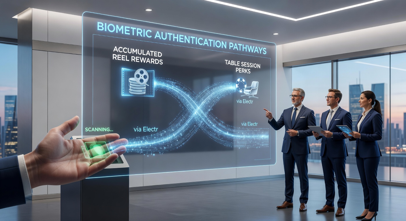 Integration biometrischer Systeme mit Tisch- und Slot-Belohnungen