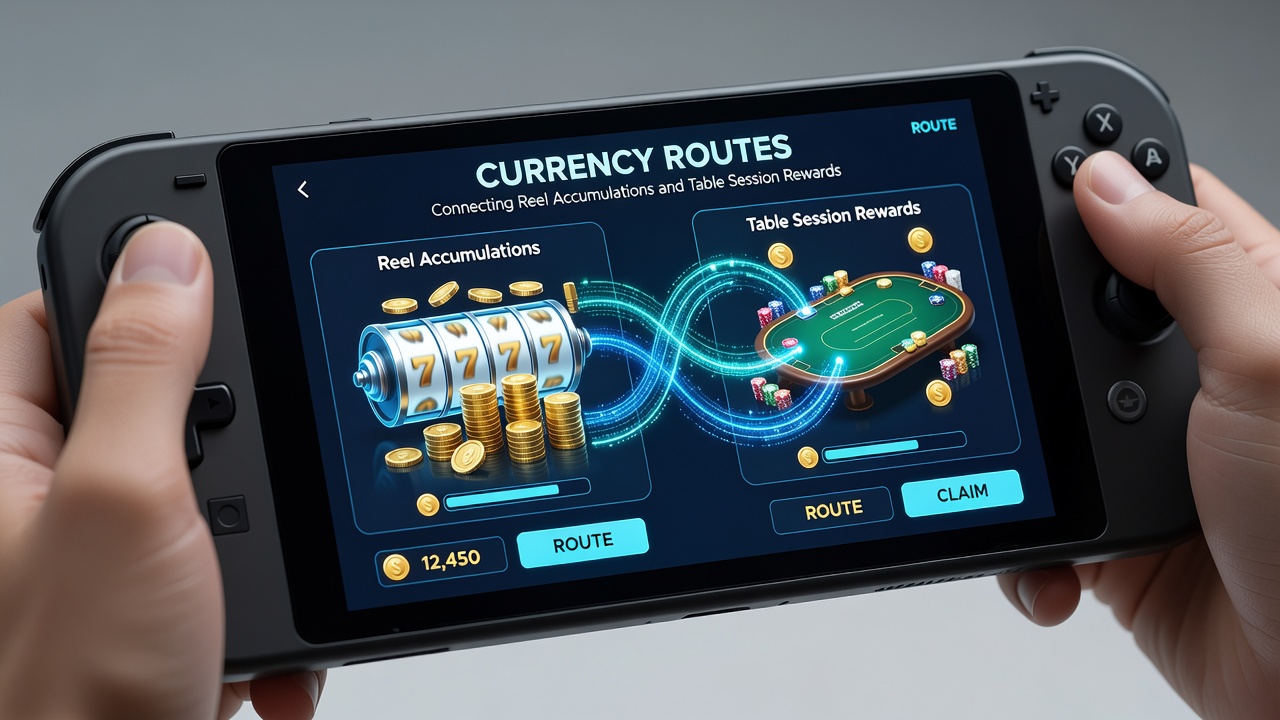 Mobile Schnittstellen und Verbindungen zwischen Slot- und Tischbelohnungen