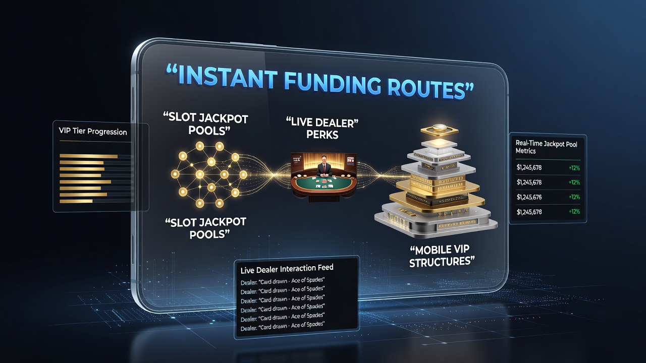 Integration von Live-Dealer-Perks und Slot-Jackpots über mobile Finanzierungswege