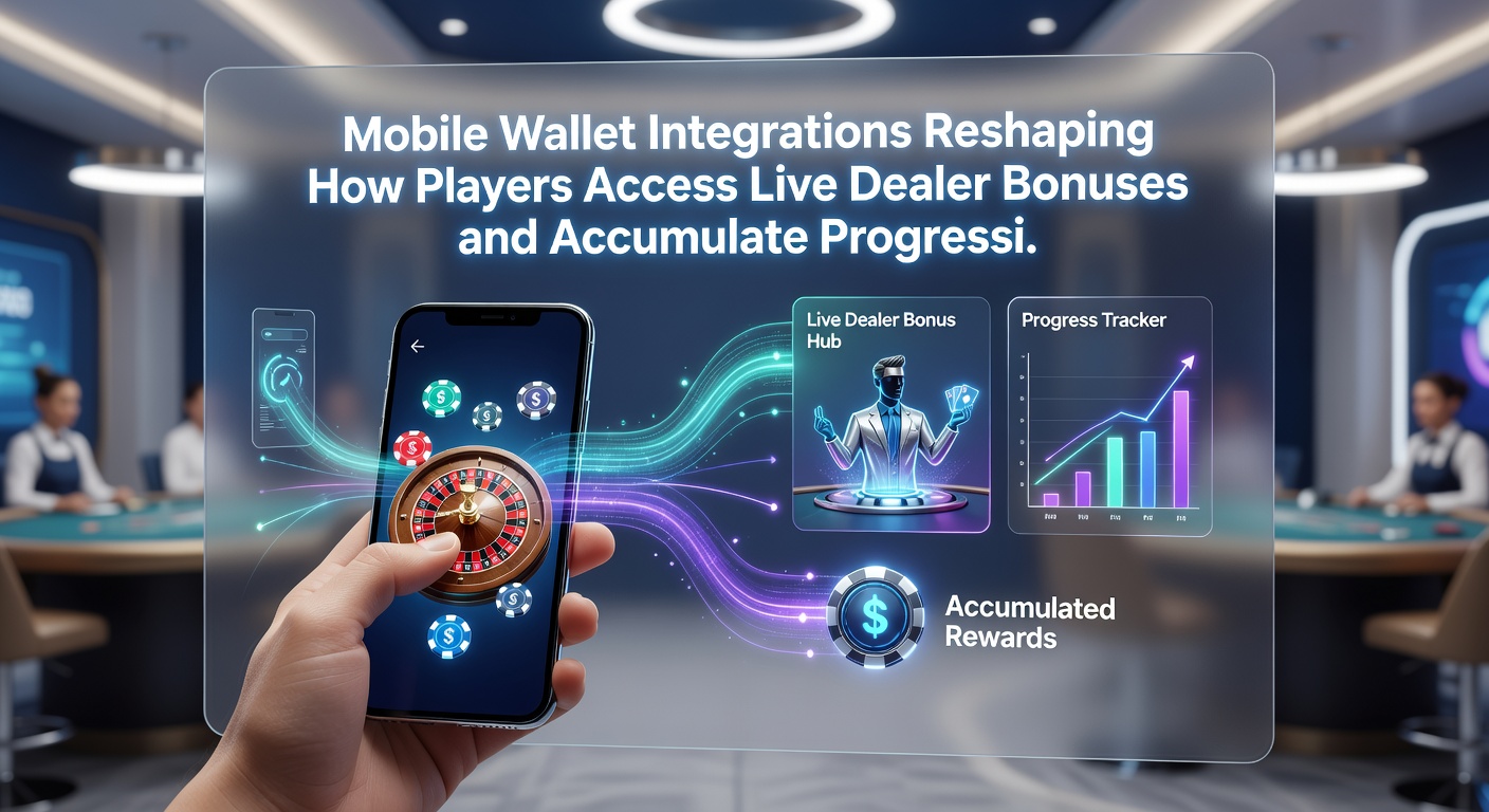 Spieler nutzen mobile Wallets für progressive Jackpots und Live-Boni