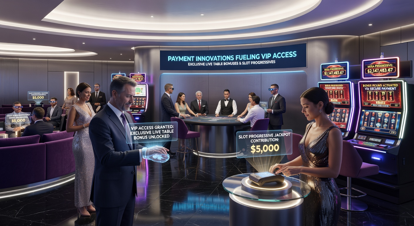 Mobile Zahlungssysteme unterstützen exklusive Boni an Live-Tischen und progressiven Slots