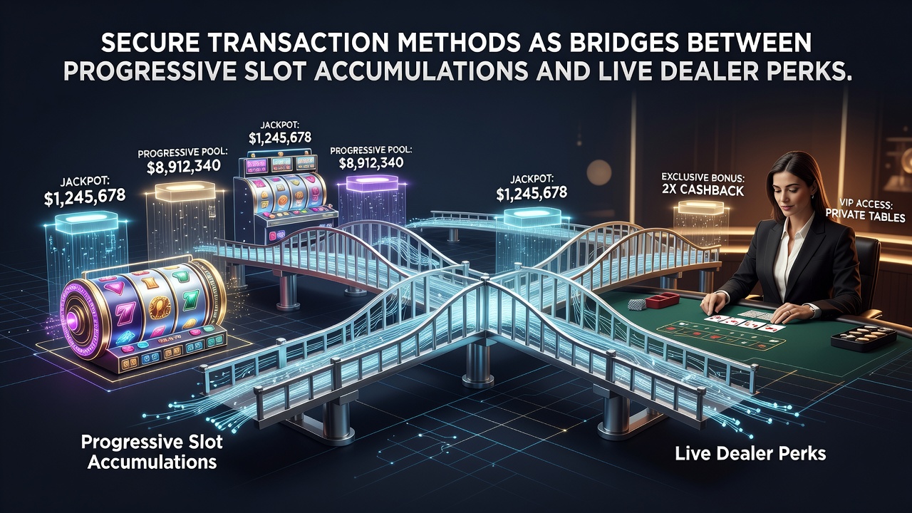 Darstellung mobiler Transaktionen zwischen progressiven Slots und Live-Dealer-Sessions in VIP-Programmen