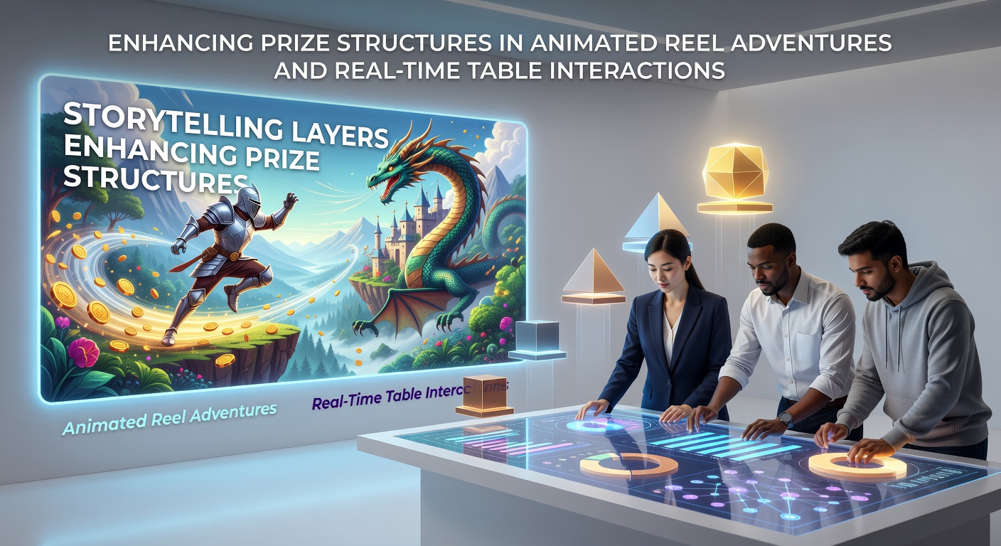 Animierte Walzen mit mehrschichtigen Erzählelementen und integrierten Preisstrukturen in einem digitalen Spielautomaten