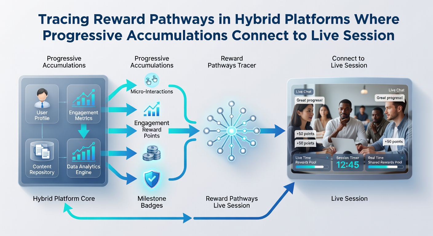 Analyse von Live-Session-Incentives und deren Verknüpfung mit progressiven Akkumulationen über Transaktionswege